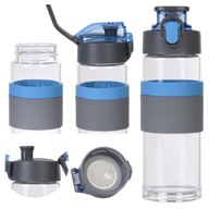 BUTELKA NA WODĘ SZKLANA BIDON Z FILTREM 500 ML