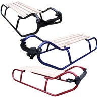 METALOWE SANKI TRADYCYJNE WYTRZYMAŁE DO 130KG ZJAZDY/KULIG