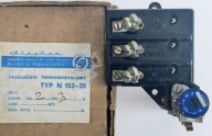 PRZEKAŹNIK TERMOBIMETALOWY Termik TYP N153-35 2-3 A N 110 ELESTER Sp SINTUR