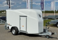 Debon Cargo 2 przyczepa kontener Cheval Liberte 1300 kg drzwi boczne