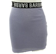 Missguided fioletowa błyszcząca mini spódnica 36 S Barbie violet metaliczna