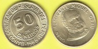 Peru 50 Centimos 1988 r.
