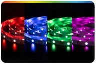 Taśma LED RGB 5m USB Pilot Aplikacja TV Pokój Gaming Kolory