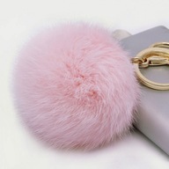 POMPON FUTRZANY Brelok Futro Futerko ZAWIESZKA