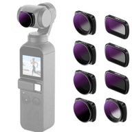 NEEWER 8 MAGNETYCZNYCH FILTRÓW KOMPATYBILNY Z KIESZONKOWĄ KAMERĄ DJI OSMO