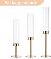 ZESTAW 3 ŚWIECZNIKÓW WESELNYCH DOMOWYCH