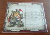 TALISMAN MAGIA I MIECZ KRASNOLUD KARTA POSZUKIWACZA (NOWA)