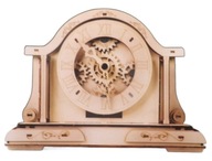 Puzzle Drewniane 3D ZEGAR STOJĄCY Drewniany Model Mechaniczny