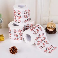 Rolka papieru Pokój z motywem świątecznym Dekoracja łazienki Święty Mikołaj