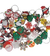25 sztuk breloczki świąteczne, świąteczne wzory, upominek na święta