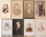 FOTOGRAFIE KARTONIKI -ATELIER FOTOGRAFICZNE -8 sztuk