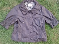 Kurtka damska skórzana brąz , BDB , r.44/XXL