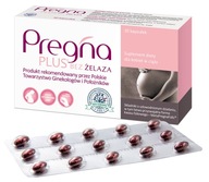 Pregna Plus bez żelaza 30 kapsułek