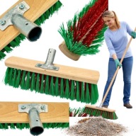 ZAMIATACZ ULICÓWKA MIOTŁA SZCZOTKA ZMIOTKA 40 CM DO ZAMIATANIA MOCNA PCV