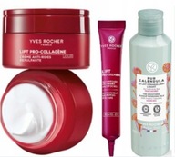 Yves Rocher 1 x Ujędrniający krem Dzień +Oczy + GRATIS Mleczko Wygładzające