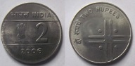 Indie 2 rupia 2006