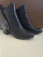 BOTKI KOZAKI CZARNE 43 27,5 CM NADWYMIAR