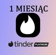 Tinder Platinum 1 miesiąc / karta podarunkowa Bez VPN