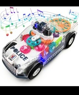 Auto PRZEZROCZYSTY SAMOCHÓD MUZYCZNY dla dziecka na urodziny święta prezent