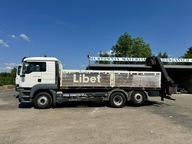 MAN TGA.400 TGA.400 dźwig Hiab widły niski
