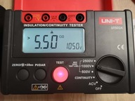 Miernik rezystancji izolacji Uni-T UT502A