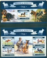 PIES -TRESURA. MALDIVES. MNH. Bl+ark. 2015r