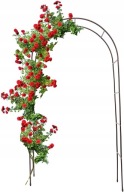 Pergola metal Relaxdays łuk 240 cm