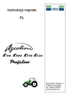 Deutz-Fahr AGROTRON K90, K100, K110, K120 ProfiLine - instrukcja napraw PL