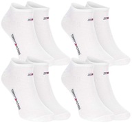 Skarpetki TOMMY HILFIGER stopki unisex 100% BAWEŁNA białe 41-46