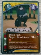 Karta Naruto CCG Jutsu Ninja Art: Super Beast Scroll "Rat" - J-514