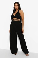 Piękne modne spodnie BOOHOO Plus Rib EUR 48/50