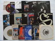 WHITESNAKE / DAVID COVERDALE - ZESTAW SINGLI WINYLOWYCH 7" - 19 SZTUK