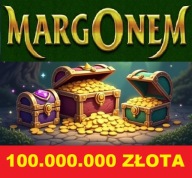 MARGONEM 100M 100.000.000 ZŁOTA GOLDA SERWERY ZEMYNA