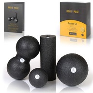 Zestaw do masażu powięzi roller piłki do masażu mięśni regeneracja