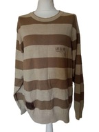 Engbers duży męski sweter w pasy r 50