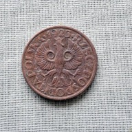 IIRP, 5 Groszy 1923, Miedź, ładna