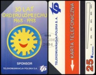KTP - POLSKA TPSA # Order Uśmiechu 25 # 1998 # BŁĄD # Ćw 505 karta używana