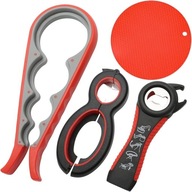 Otwieracz do puszek i słoików 4-pak wielofunkcyjny