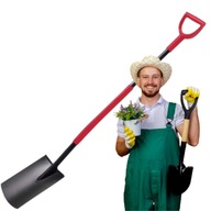 ŁOPATA SZPADEL METALOWA DO PRACY W OGRODZIE KOPANIA PIASKU ZIEMI SOLIDNA