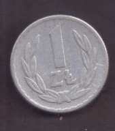 Polska PRL - 1 Złoty 1966 rok