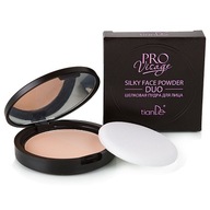 TianDe Aksamitny puder do twarzy Duo (jasny)