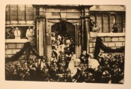 PIŁSUDSKI - ŻOŁNIERZE, WOJSKO, WOJSKOWI - PRZYKRYTA TRUMNA - POGRZEB