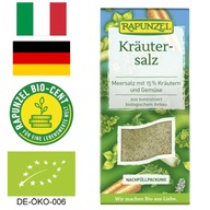 BIO SÓL MORSKA RAPUNZEL 500g - ZIOŁOWA - WARZYWNA - CELTYCKA, NIEMCY-WŁOCHY