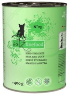 Catz Finefood N.23 Wołowina i Kaczka puszka 400g