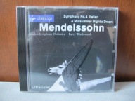 MENDELSSOHN SYMPHONY NO.4 ITALIAN CD