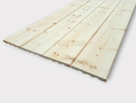 Podbitka boazeria szalówka świerk profil FAZA 14x121mm deski na pióro