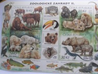 Czechy - zwierzęta ZOO - Mi. bl.65 **