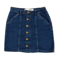 SPÓDNICA DZIEWCZĘCA JEANSOWA ROZ.152__DENIM