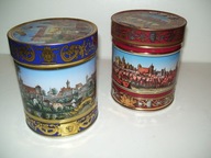 STARY POJEMNIK STALOWY PO PIERNIKACH