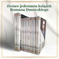 Zestaw jedenastu książek Romana Dmowskiego
